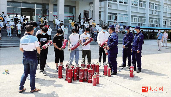 消防宣传进学校